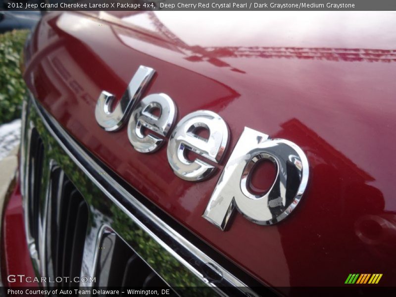 Deep Cherry Red Crystal Pearl / Dark Graystone/Medium Graystone 2012 Jeep Grand Cherokee Laredo X Package 4x4