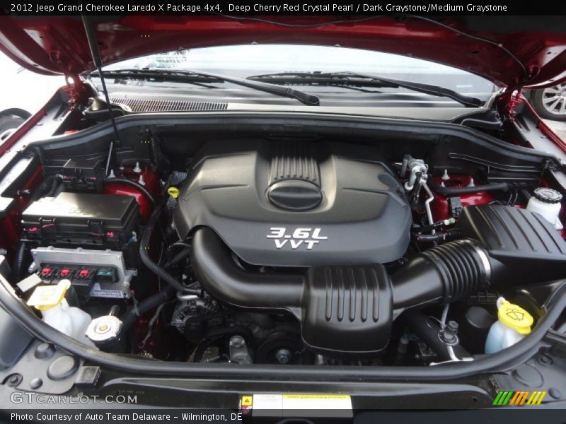 Deep Cherry Red Crystal Pearl / Dark Graystone/Medium Graystone 2012 Jeep Grand Cherokee Laredo X Package 4x4