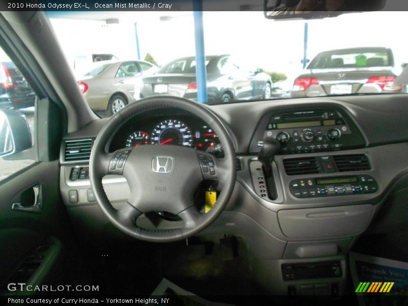 Dashboard of 2010 Odyssey EX-L
