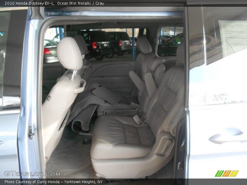 Ocean Mist Metallic / Gray 2010 Honda Odyssey EX-L