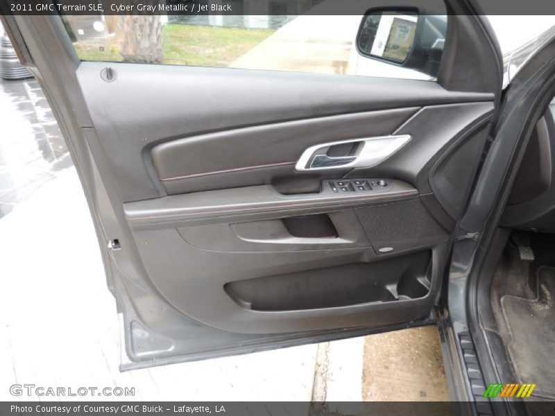 Cyber Gray Metallic / Jet Black 2011 GMC Terrain SLE