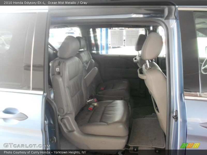 Ocean Mist Metallic / Gray 2010 Honda Odyssey EX-L