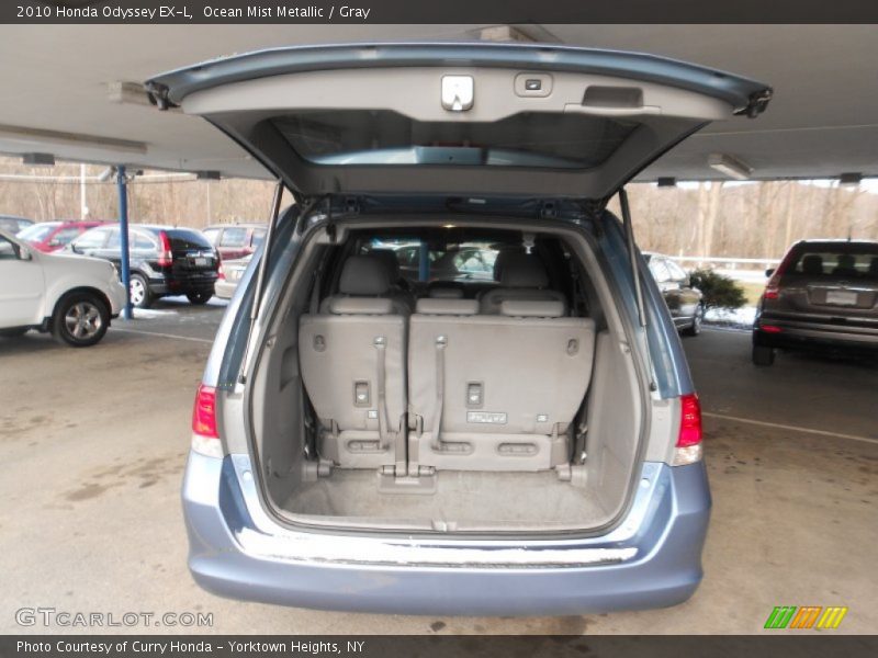 Ocean Mist Metallic / Gray 2010 Honda Odyssey EX-L
