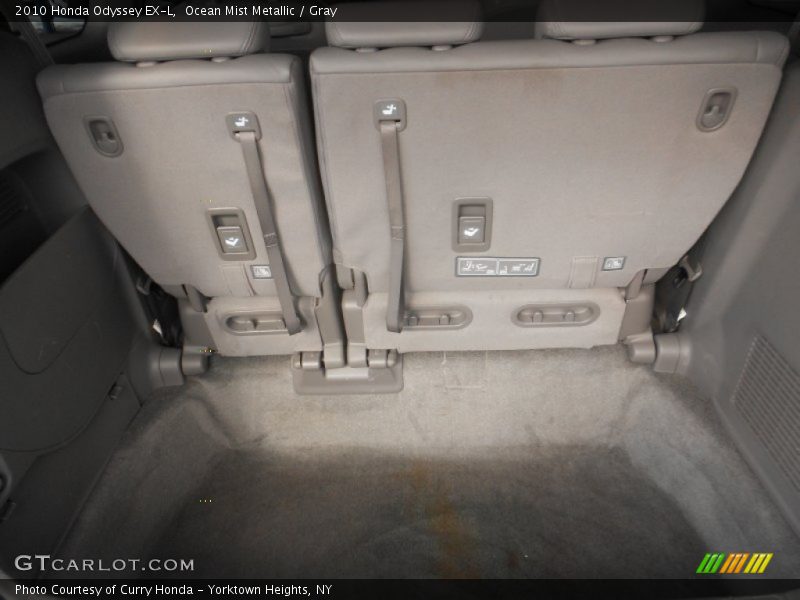 Ocean Mist Metallic / Gray 2010 Honda Odyssey EX-L