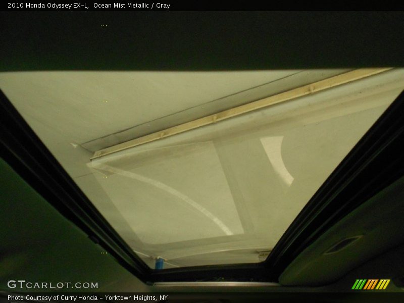 Ocean Mist Metallic / Gray 2010 Honda Odyssey EX-L