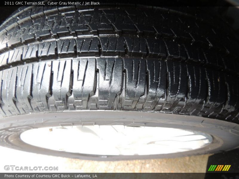 Cyber Gray Metallic / Jet Black 2011 GMC Terrain SLE