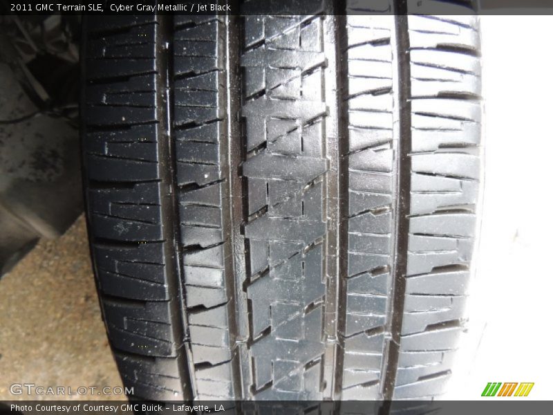 Cyber Gray Metallic / Jet Black 2011 GMC Terrain SLE