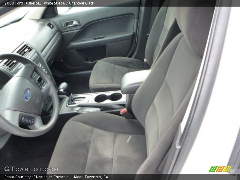 White Suede / Charcoal Black 2008 Ford Fusion SE