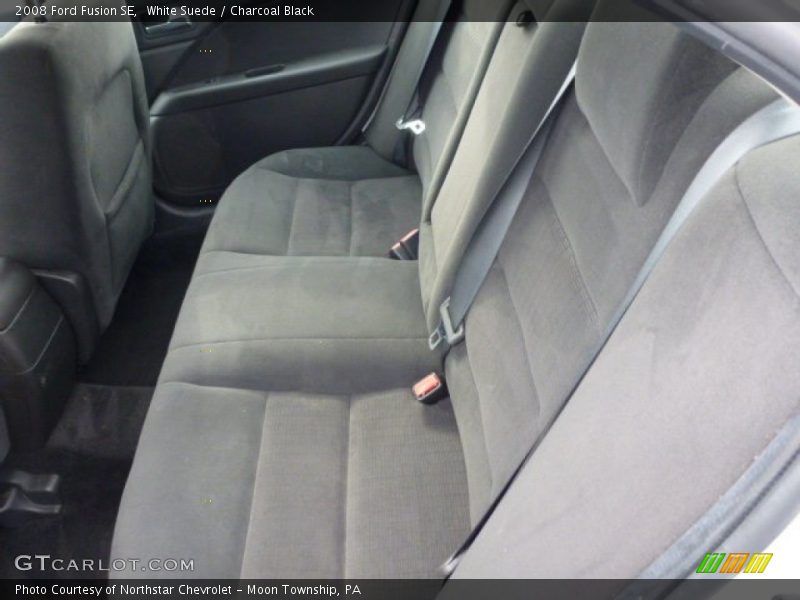 White Suede / Charcoal Black 2008 Ford Fusion SE