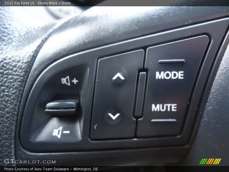 Ebony Black / Stone 2012 Kia Forte LX