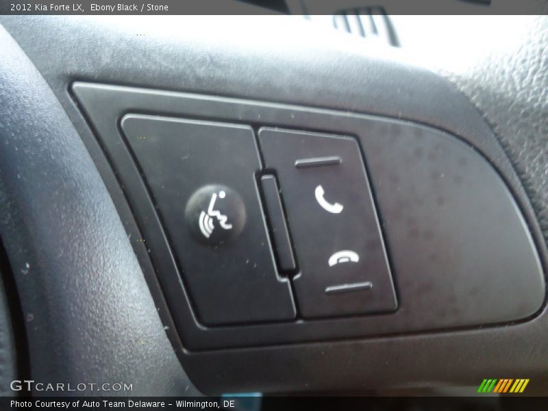 Ebony Black / Stone 2012 Kia Forte LX