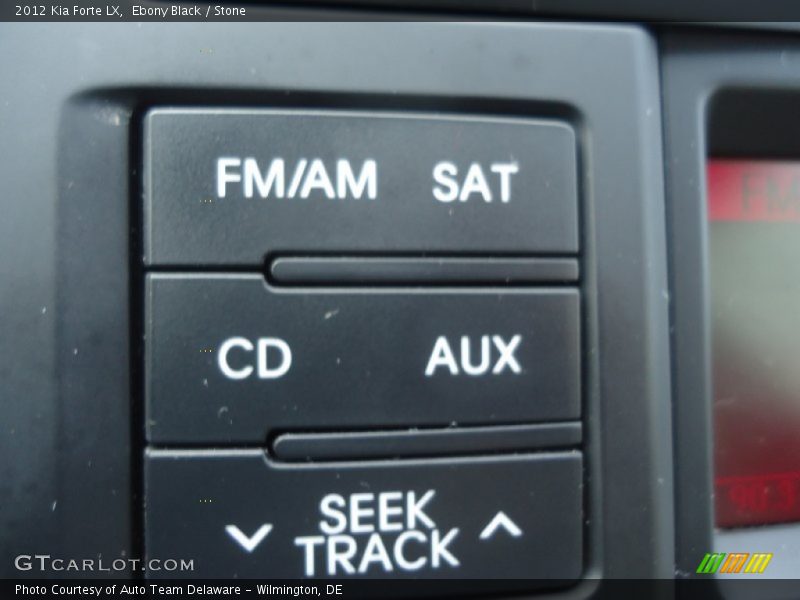 Ebony Black / Stone 2012 Kia Forte LX