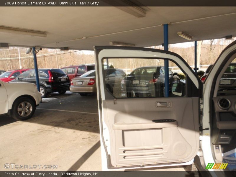 Omni Blue Pearl / Gray 2009 Honda Element EX AWD