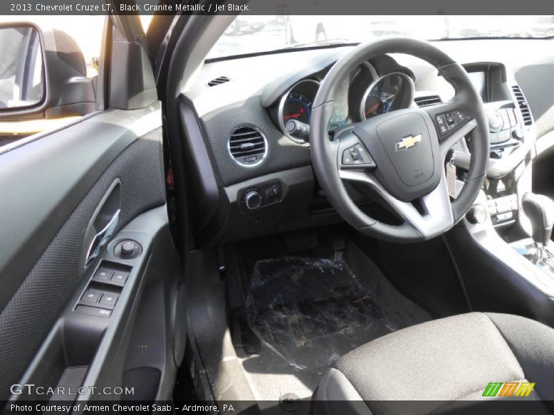 Black Granite Metallic / Jet Black 2013 Chevrolet Cruze LT