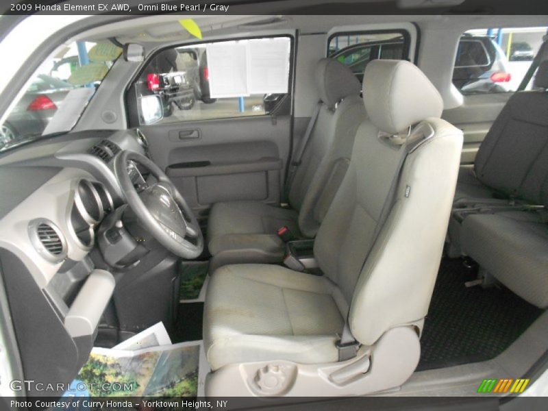 Omni Blue Pearl / Gray 2009 Honda Element EX AWD