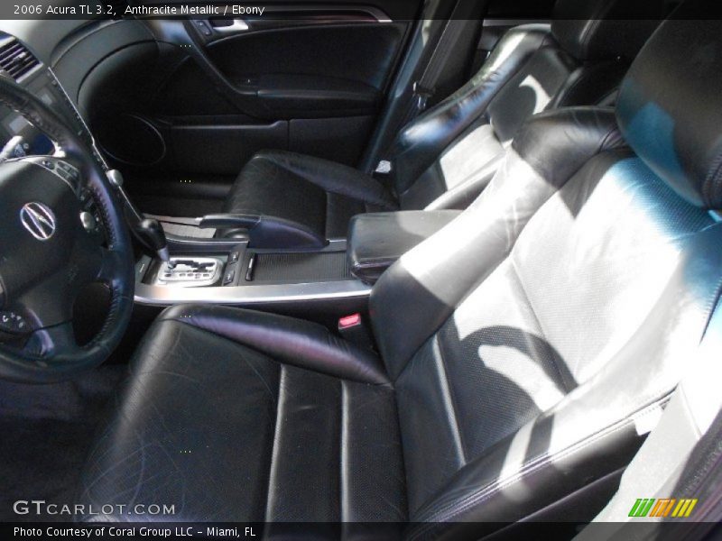 Anthracite Metallic / Ebony 2006 Acura TL 3.2