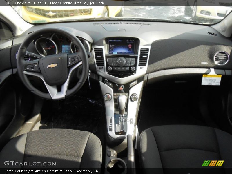 Black Granite Metallic / Jet Black 2013 Chevrolet Cruze LT