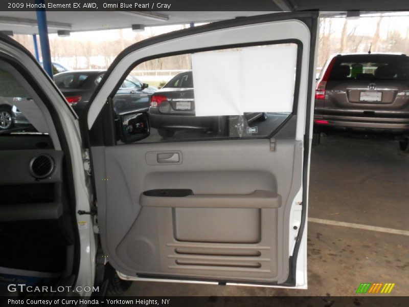 Omni Blue Pearl / Gray 2009 Honda Element EX AWD