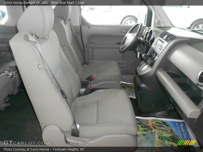 Omni Blue Pearl / Gray 2009 Honda Element EX AWD