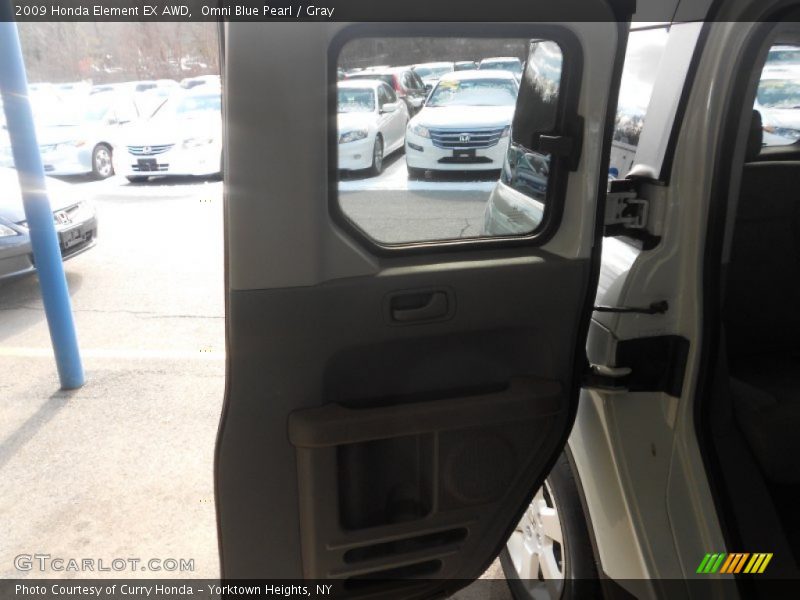 Omni Blue Pearl / Gray 2009 Honda Element EX AWD