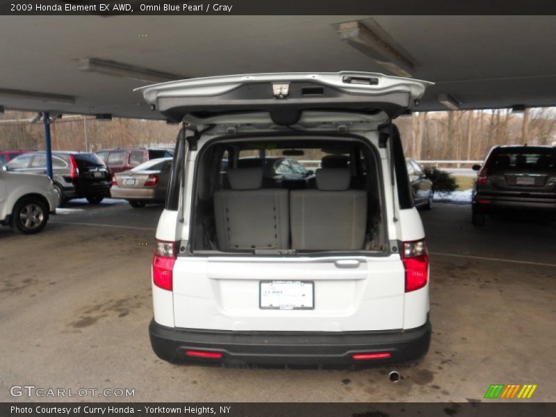Omni Blue Pearl / Gray 2009 Honda Element EX AWD