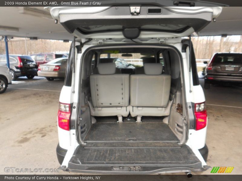 Omni Blue Pearl / Gray 2009 Honda Element EX AWD