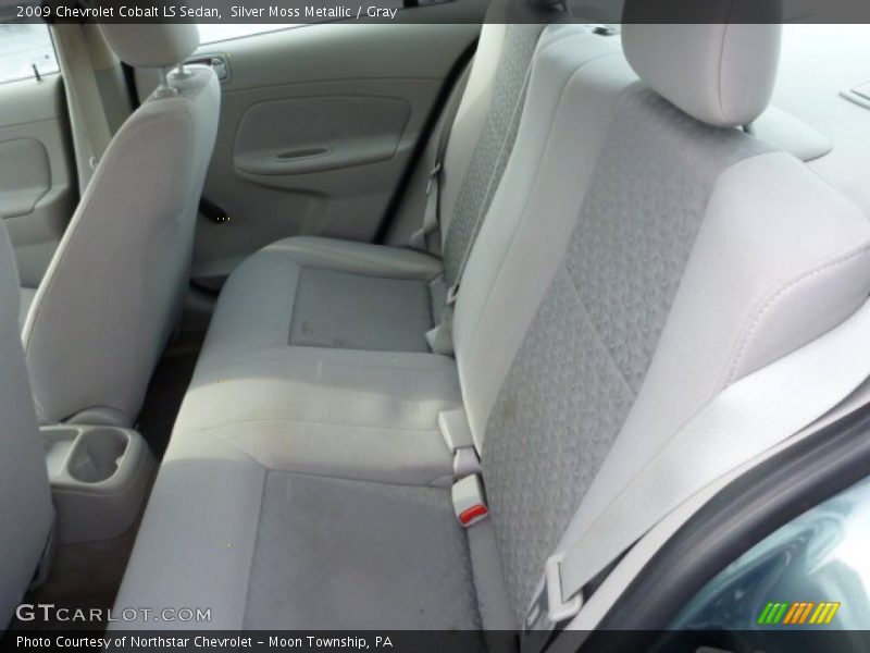 Silver Moss Metallic / Gray 2009 Chevrolet Cobalt LS Sedan