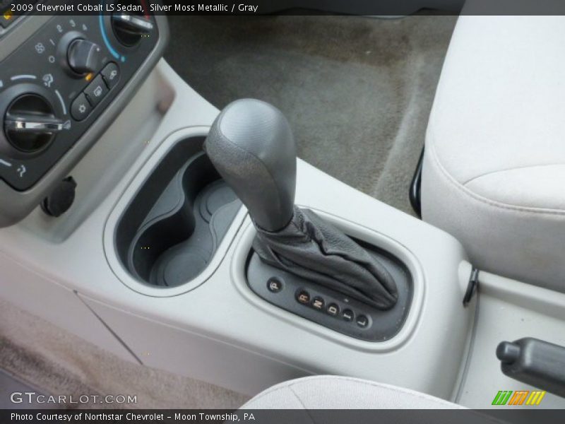 Silver Moss Metallic / Gray 2009 Chevrolet Cobalt LS Sedan