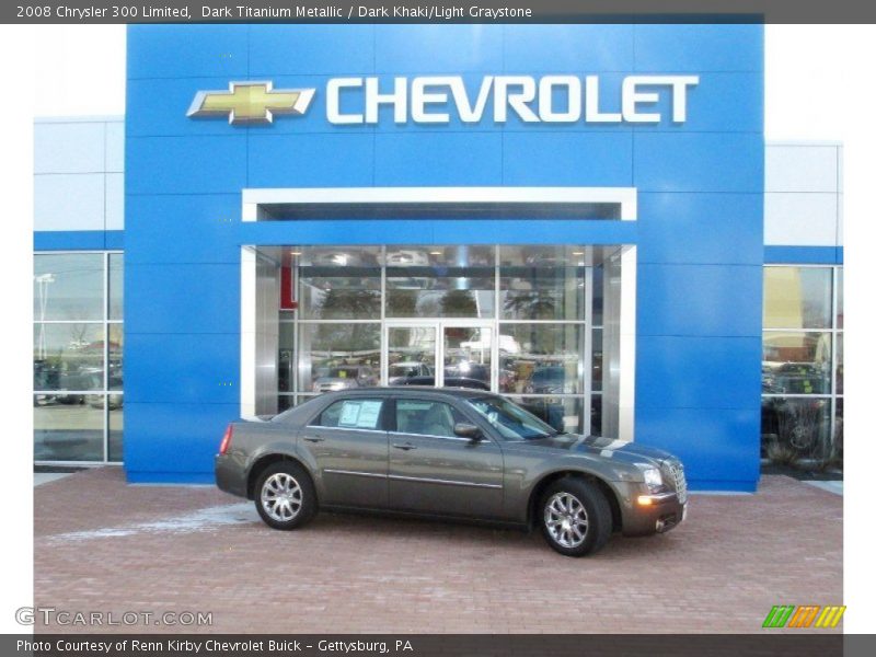 Dark Titanium Metallic / Dark Khaki/Light Graystone 2008 Chrysler 300 Limited