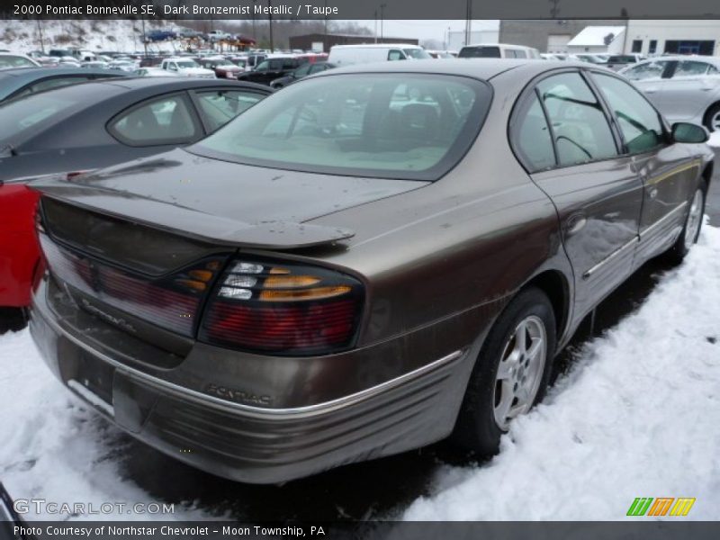 Dark Bronzemist Metallic / Taupe 2000 Pontiac Bonneville SE