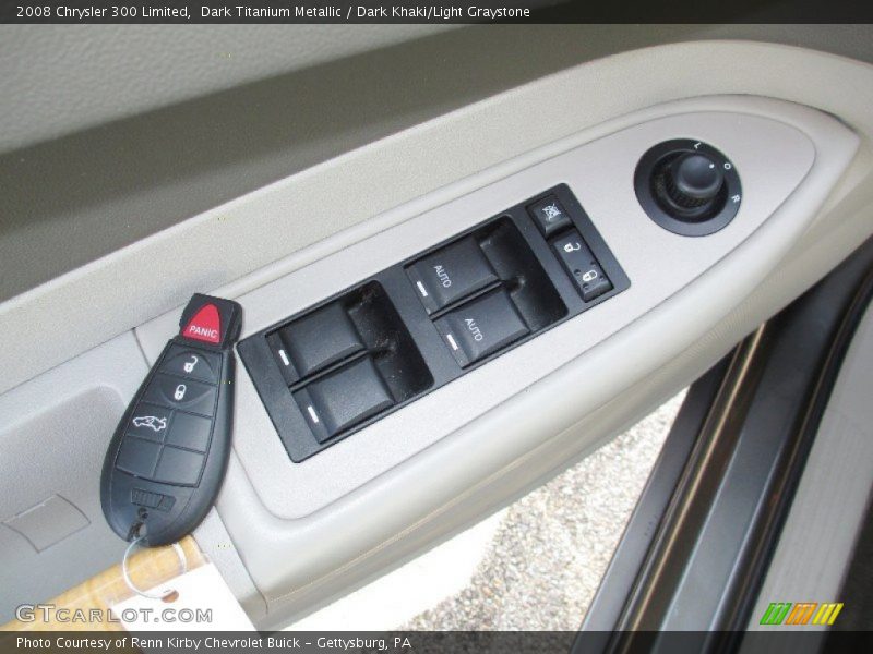 Dark Titanium Metallic / Dark Khaki/Light Graystone 2008 Chrysler 300 Limited
