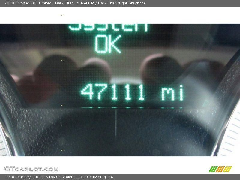 Dark Titanium Metallic / Dark Khaki/Light Graystone 2008 Chrysler 300 Limited