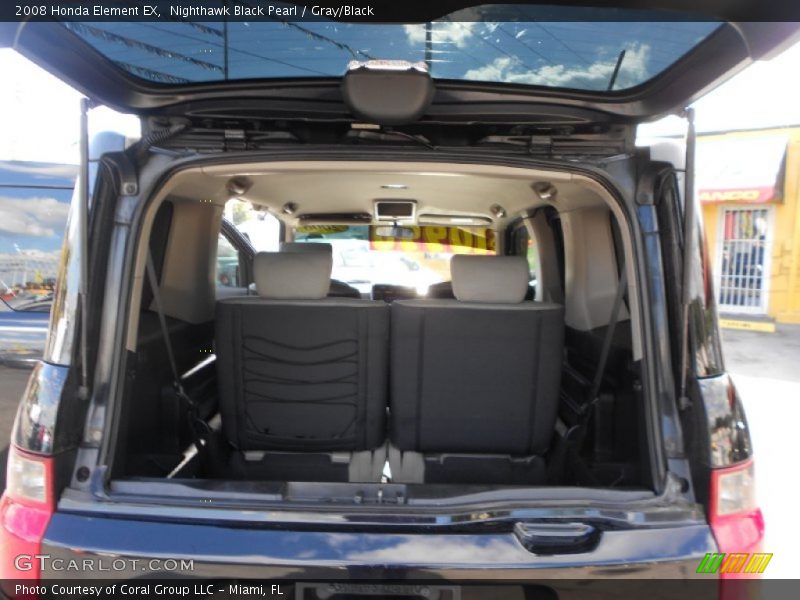 Nighthawk Black Pearl / Gray/Black 2008 Honda Element EX