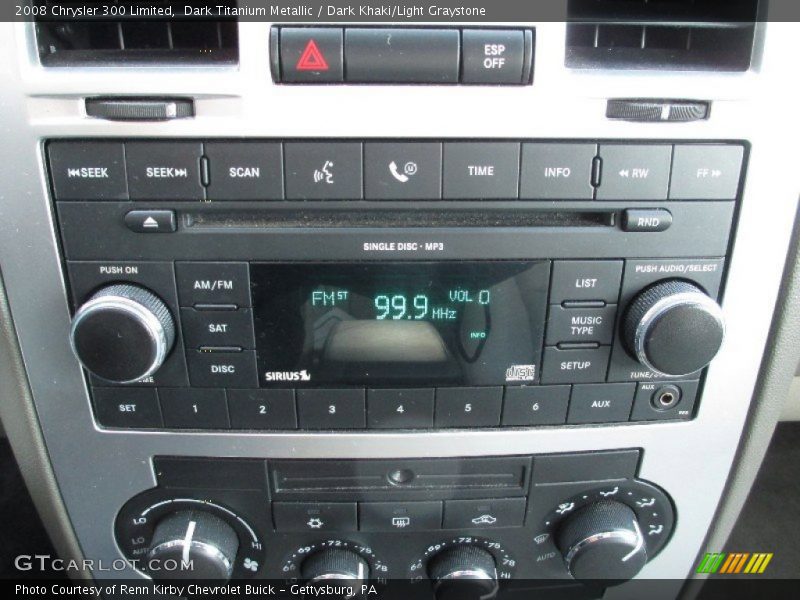 Audio System of 2008 300 Limited