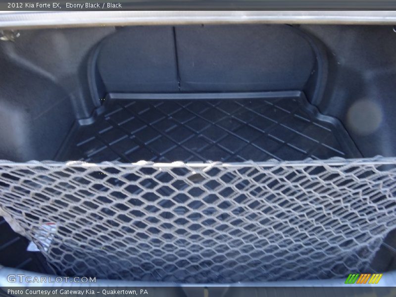 Ebony Black / Black 2012 Kia Forte EX