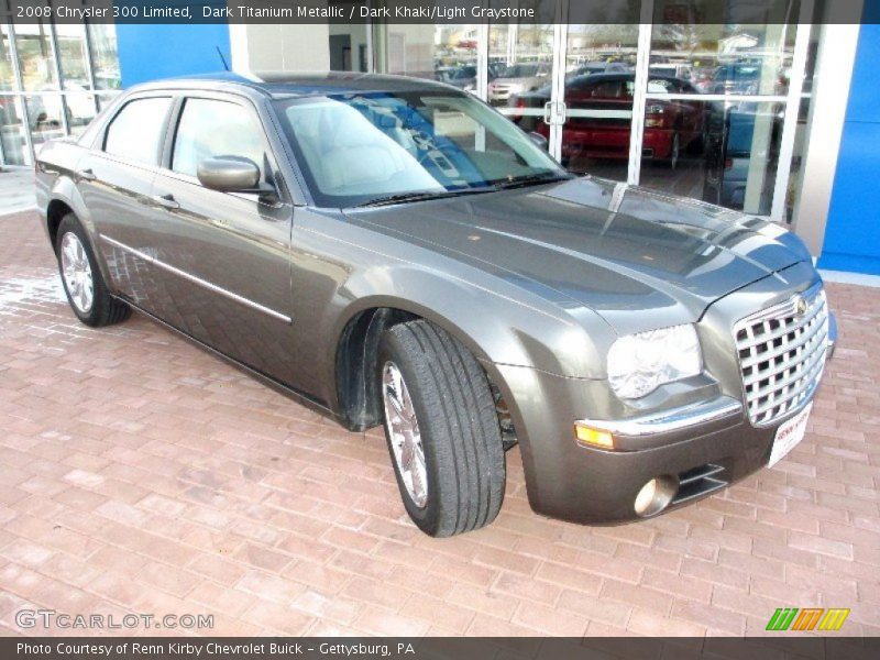 Dark Titanium Metallic / Dark Khaki/Light Graystone 2008 Chrysler 300 Limited