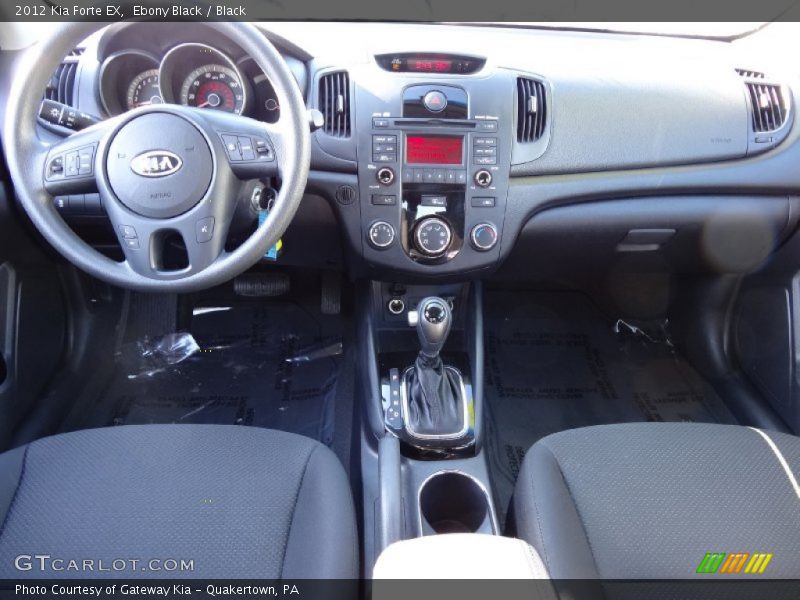 Dashboard of 2012 Forte EX