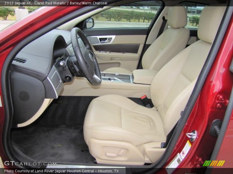  2012 XF  Barley/Warm Charcoal Interior