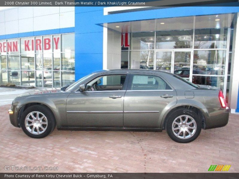 Dark Titanium Metallic / Dark Khaki/Light Graystone 2008 Chrysler 300 Limited