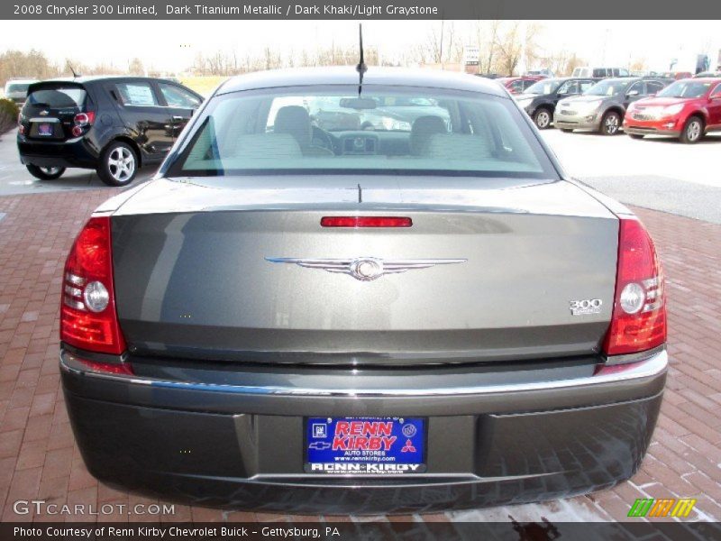 Dark Titanium Metallic / Dark Khaki/Light Graystone 2008 Chrysler 300 Limited
