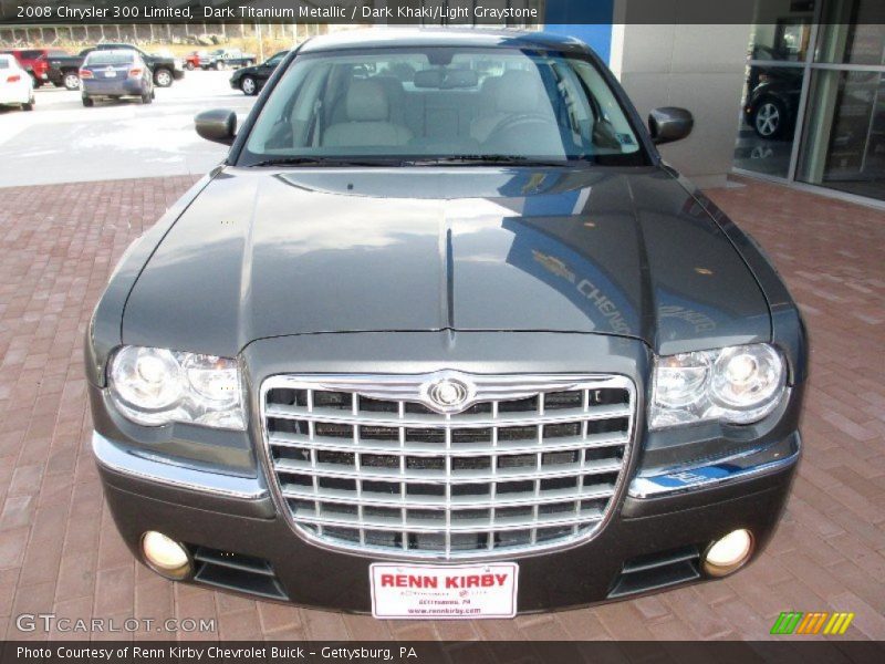Dark Titanium Metallic / Dark Khaki/Light Graystone 2008 Chrysler 300 Limited