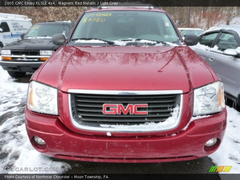 Magnetic Red Metallic / Light Gray 2005 GMC Envoy XL SLE 4x4