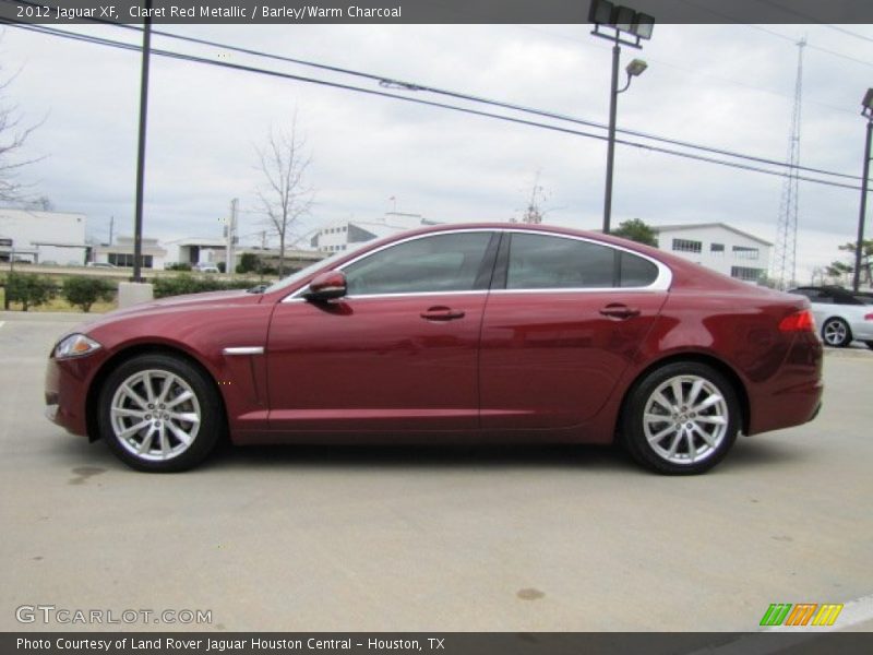  2012 XF  Claret Red Metallic