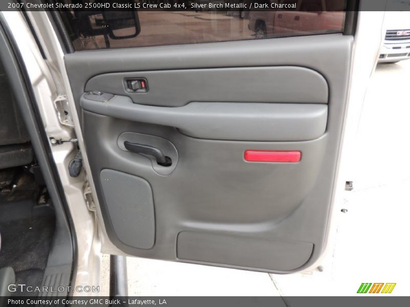 Silver Birch Metallic / Dark Charcoal 2007 Chevrolet Silverado 2500HD Classic LS Crew Cab 4x4
