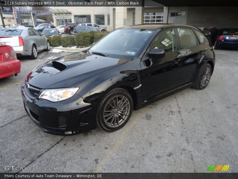 Front 3/4 View of 2013 Impreza WRX 5 Door