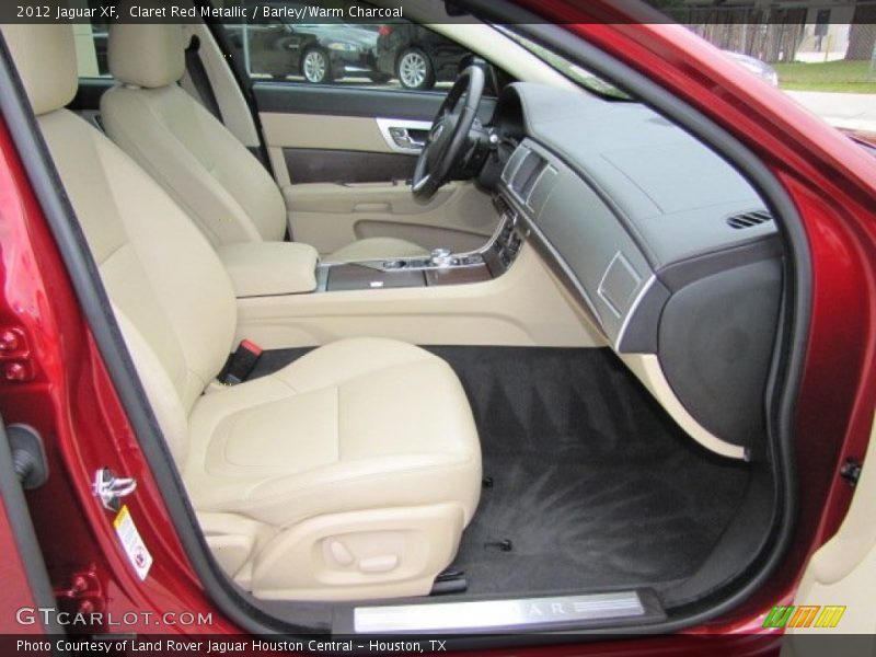 Front Seat of 2012 XF 