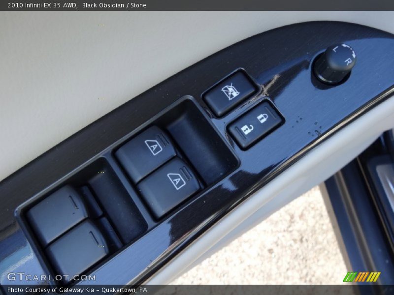 Black Obsidian / Stone 2010 Infiniti EX 35 AWD