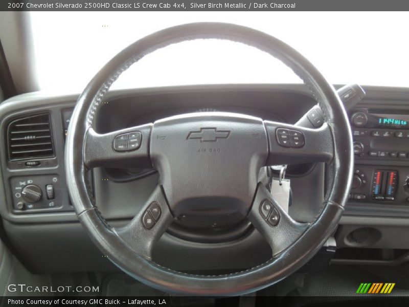 Silver Birch Metallic / Dark Charcoal 2007 Chevrolet Silverado 2500HD Classic LS Crew Cab 4x4