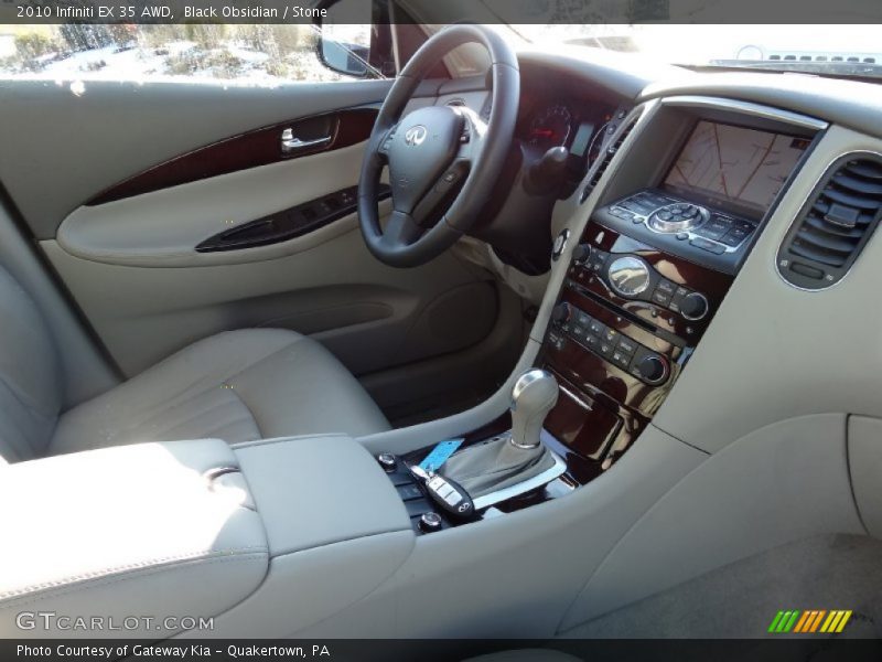 Black Obsidian / Stone 2010 Infiniti EX 35 AWD