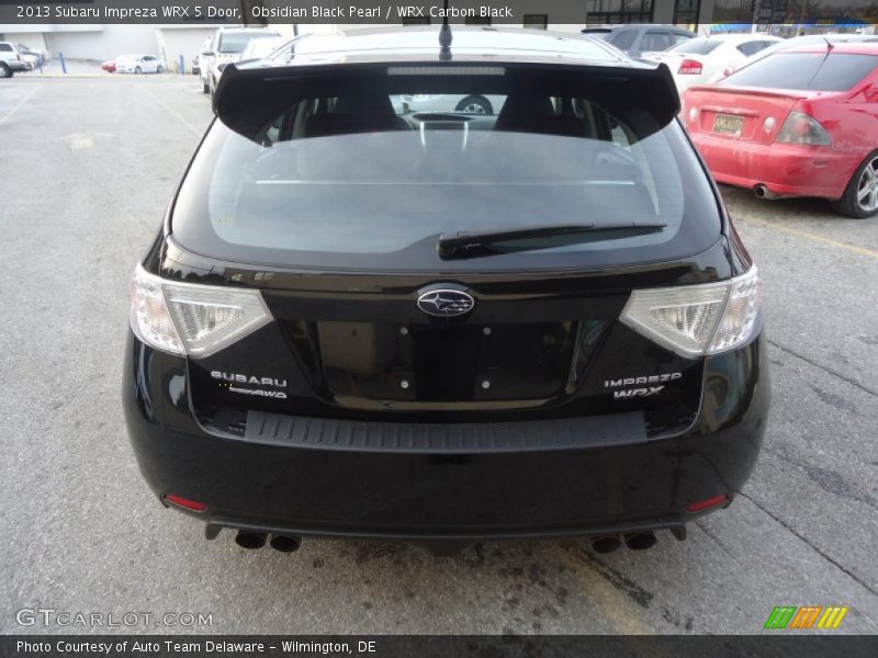 Obsidian Black Pearl / WRX Carbon Black 2013 Subaru Impreza WRX 5 Door